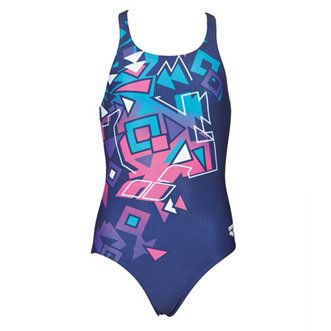 Maillot de bain 1 pièce ARENA G BRICKS JR SWIM PRO BACK ONE PIECE L