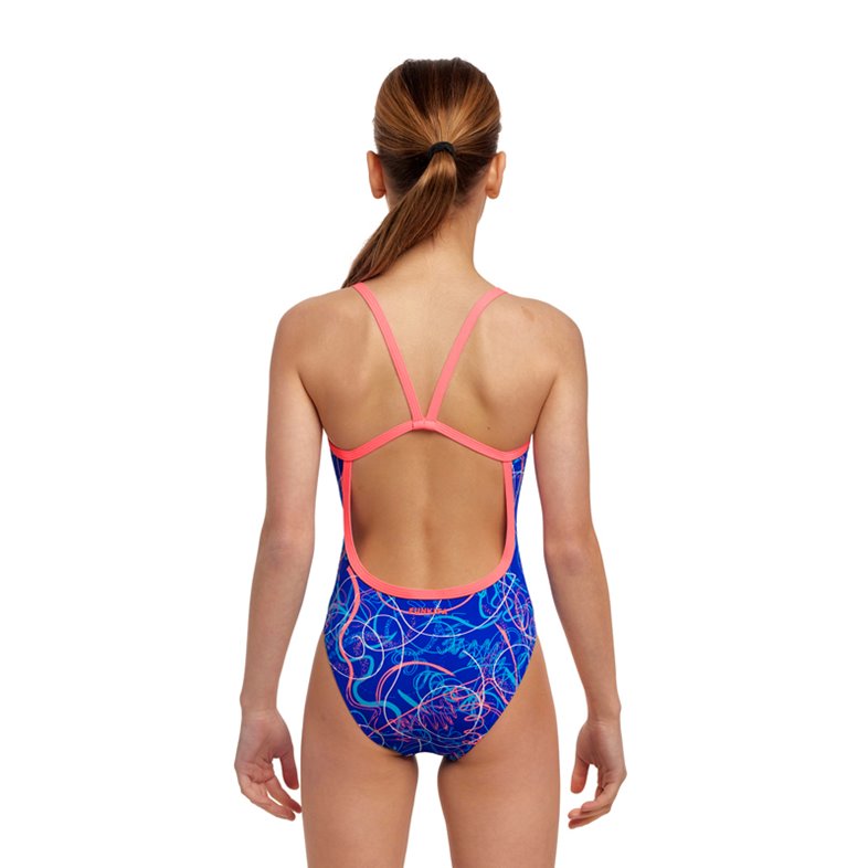 Maillot de bain 1 piece fille FUNKITA Lashed 45.00 Eurocomswim