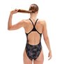 Maillot de bain femme 1 pièce SPEEDO ECO+ ALLOVER TURNBACK BLA/GRE