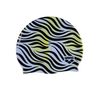 Bonnet de bain ARENA PRINT 2 ZEBRA