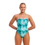 Maillot de bain femme 1 pièce FUNKITA Teal Wave