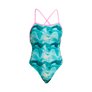 Maillot de bain femme 1 pièce FUNKITA Teal Wave