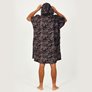 Poncho AFTER ESSENTIALS CAMO SERIES Deep Black