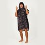 Poncho AFTER ESSENTIALS CAMO SERIES Deep Black