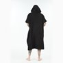 Poncho AFTER ESSENTIALS LOGO Black