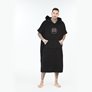 Poncho AFTER ESSENTIALS LOGO Black