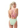 Maillot de bain femme 1 pièce SPEEDO ECO+ SOLID LATTICE TIE-BACK GRN