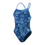 Maillot de bain femme 1 pièce SPEEDO ECO+ ALLOVER VBACK BLU/BLU