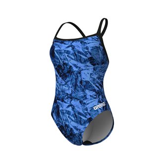 Maillot de bain femme 1 pièce ARENA WOMEN'S ARENA TEAM CRACKLE SWIMSUIT CHALLENGE