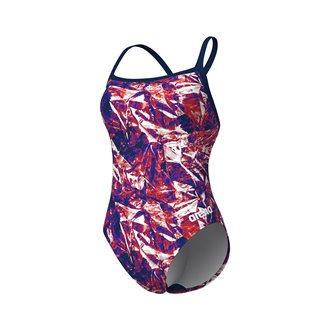 Maillot de bain femme 1 pièce ARENA WOMEN'S ARENA TEAM CRACKLE SWIMSUIT CHALLENGE