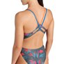 Maillot de bain femme 1 pièce ARENA WOMEN'S ARENA FLORAL SWIMSUIT LACE PLUS