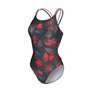 Maillot de bain femme 1 pièce ARENA WOMEN'S ARENA FLORAL SWIMSUIT LACE PLUS