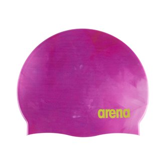 Bonnet de bain ARENA HD CAP TIE & DYE PINK