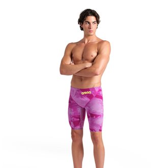 Jammer de compétition ARENA POWERSKIN CARBON GLIDE TIE & DYE CICLAMYN