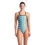 Maillot de bain femme 1 pièce ARENA WOMEN'S ARENA RACING STRIPE SWIMSUIT XCROSS